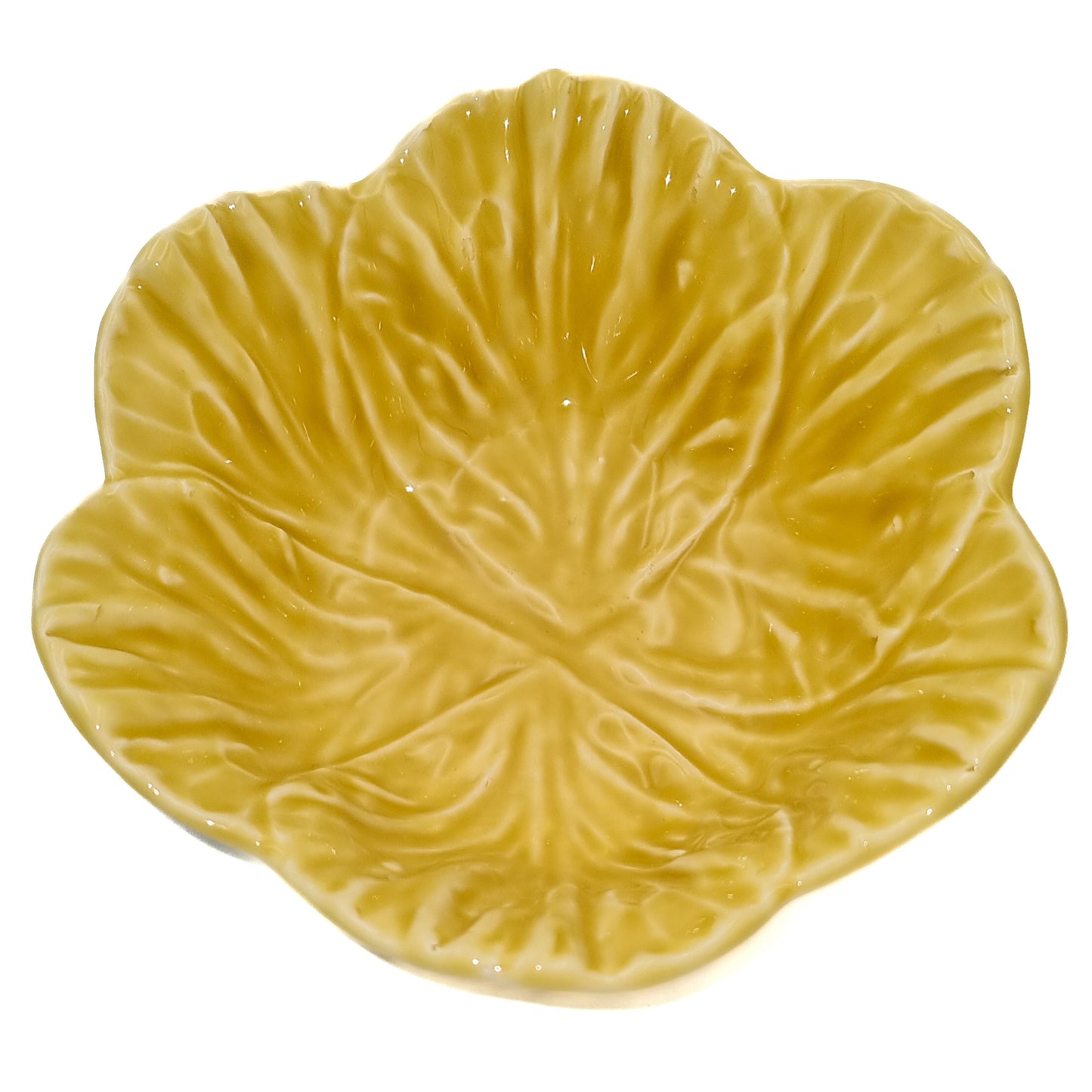 Skål Blomma 16cm, Karamell
