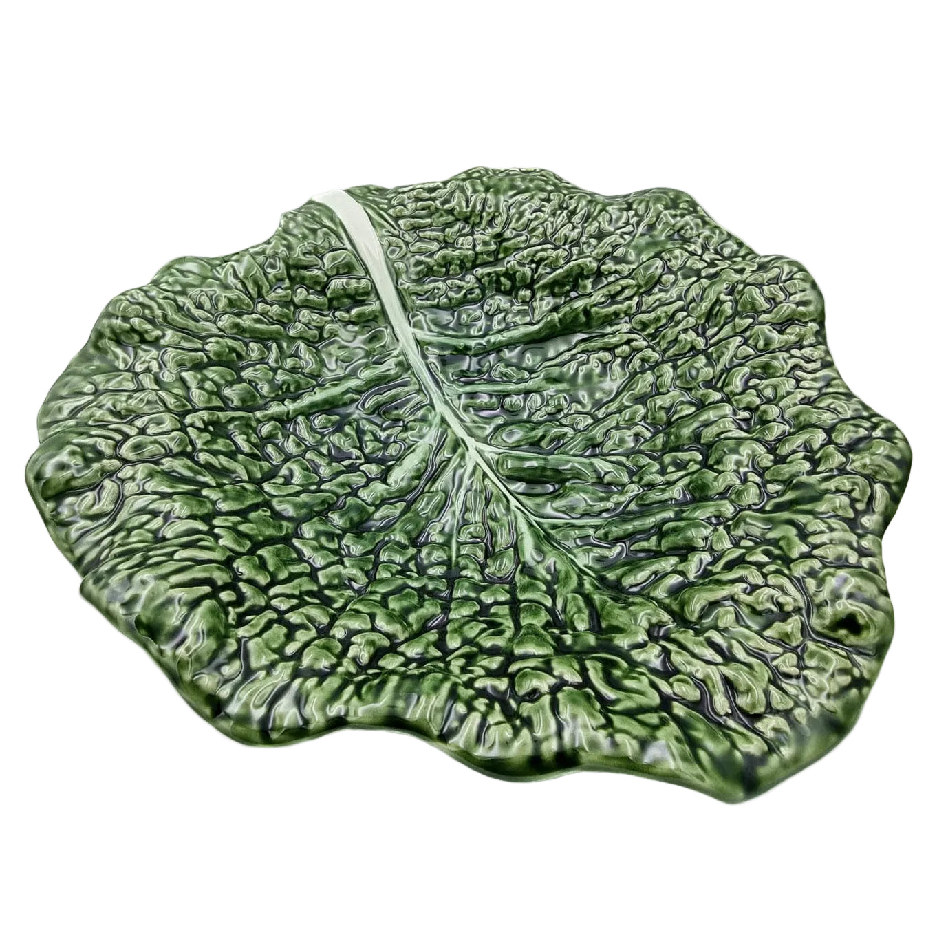 Kålbladsskål 18cm, grön