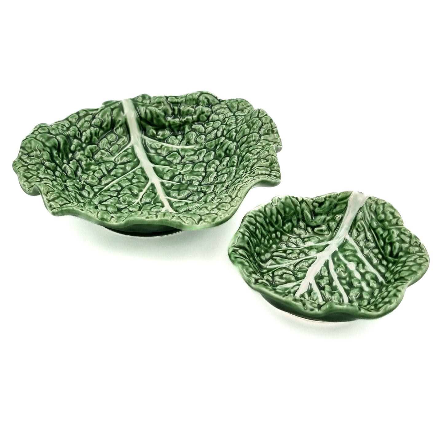 Kålbladsskål 18cm, grön