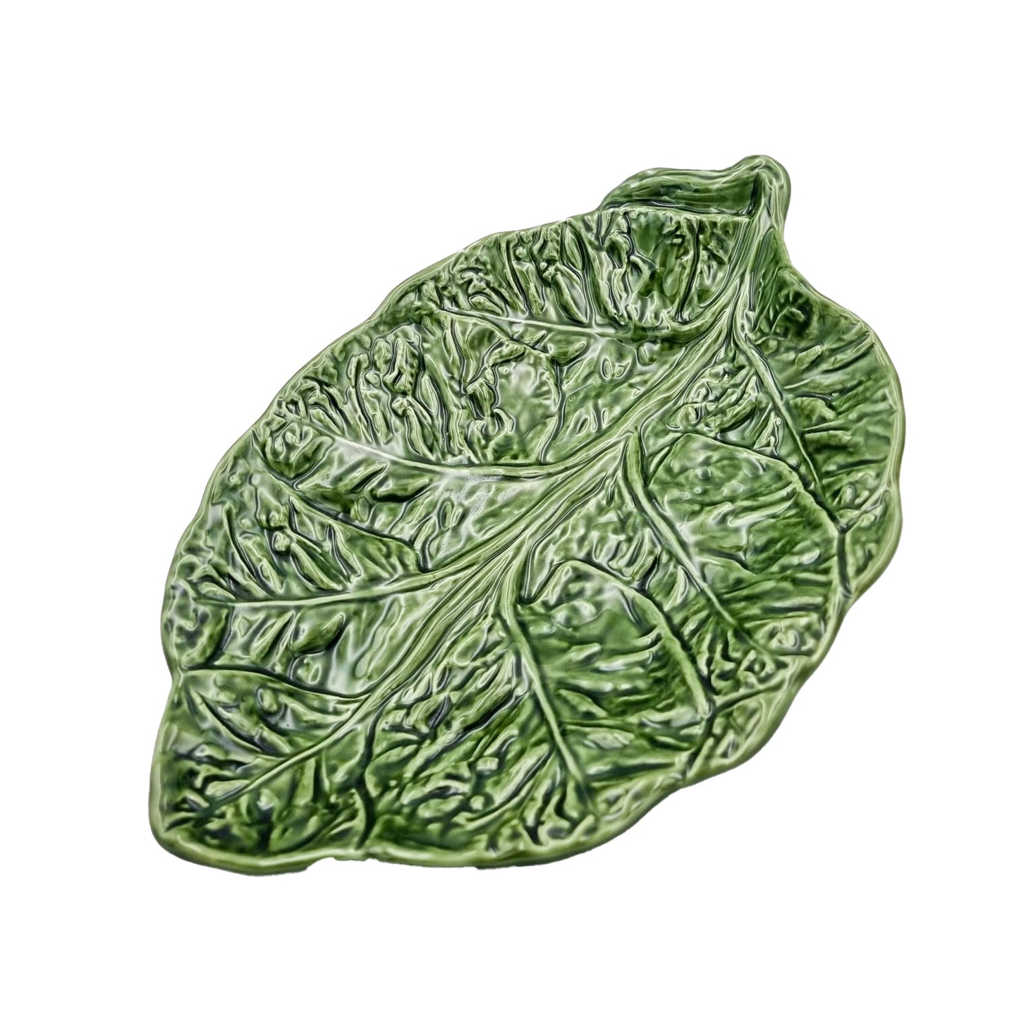 Serveringsfat Kålblad med skaft 36cm