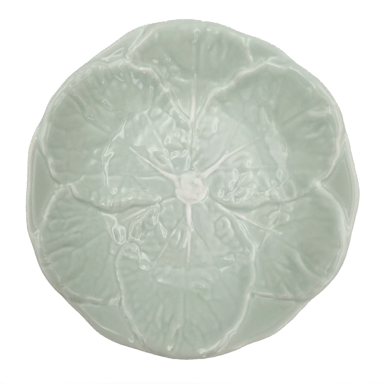 Uppläggningsskål Kålblad Mint 29cm