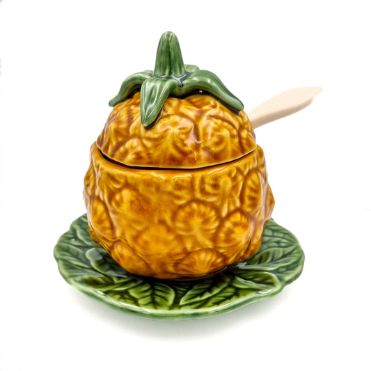 Sockerskål/marmeladskål Ananas