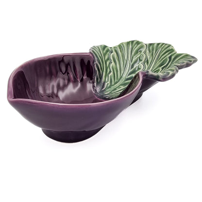 Serveringsskål Aubergine Lila