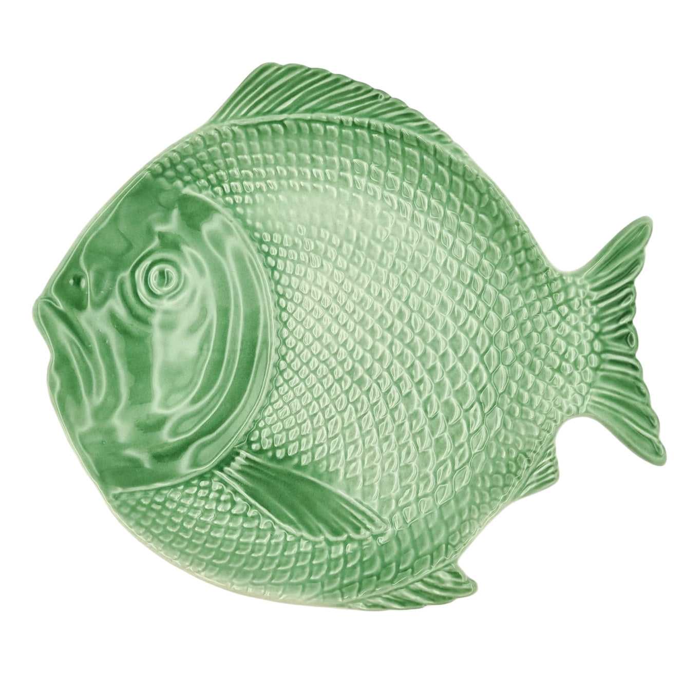 Uppläggningsfat Fisk, Grön