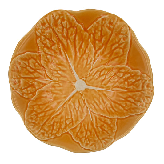 Uppläggningsskål Kålblad Orange 29cm