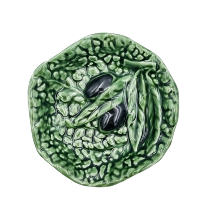 Olivskål kålblad 10cm, grön
