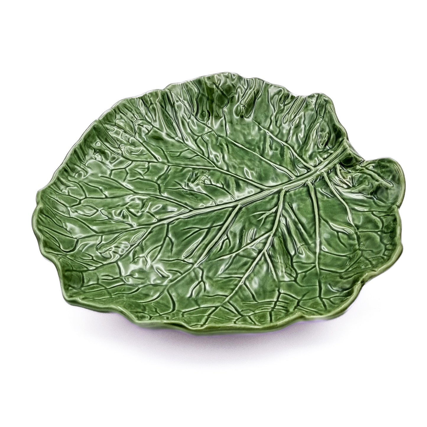 Serveringsfat Kålblad, grönt 30,5cm