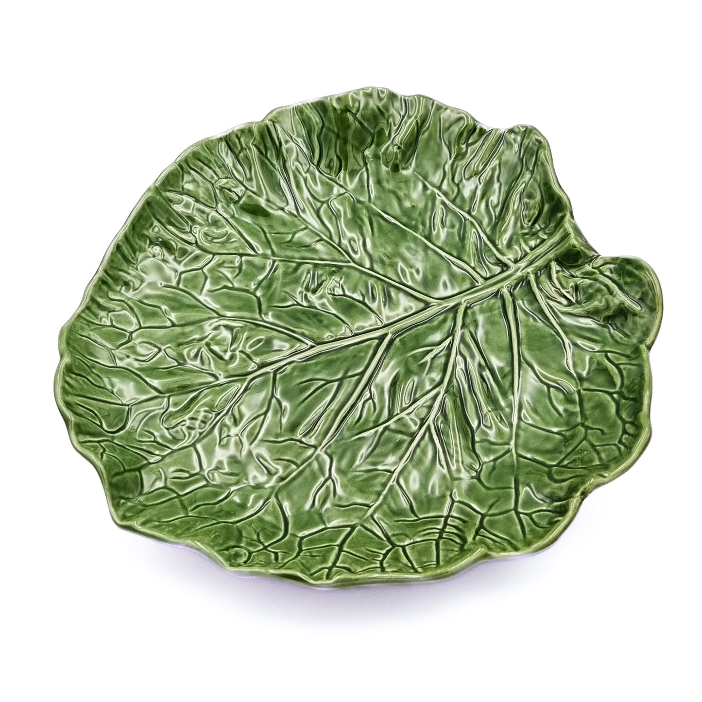 Serveringsfat Kålblad, grönt 30,5cm