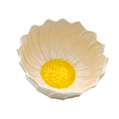 Uppläggnings-dessertskål Solros, gul